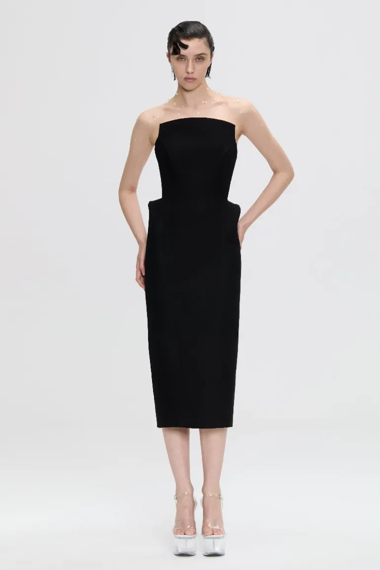 Dresses | Midi Dresses<CULT MIA ALLEGRA DRESS IN Black