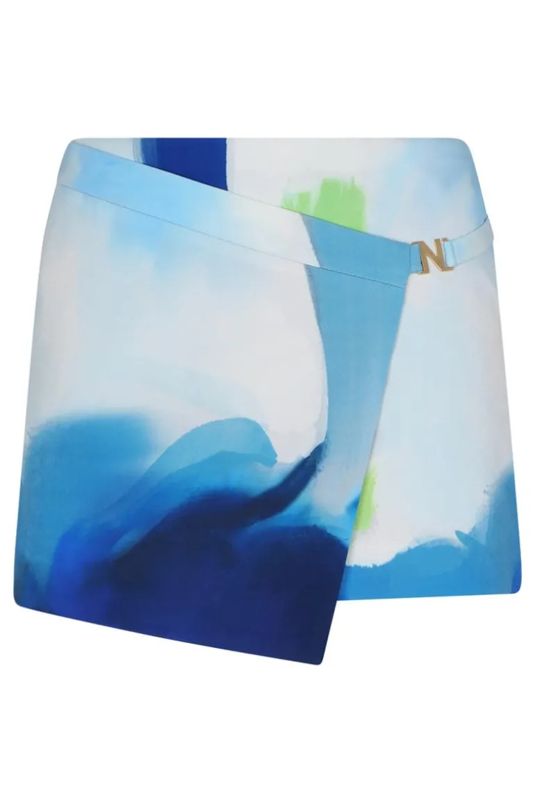 Skirts<CULT MIA AMAZONIA FONTANA WRAP SKIRT Fontana Print