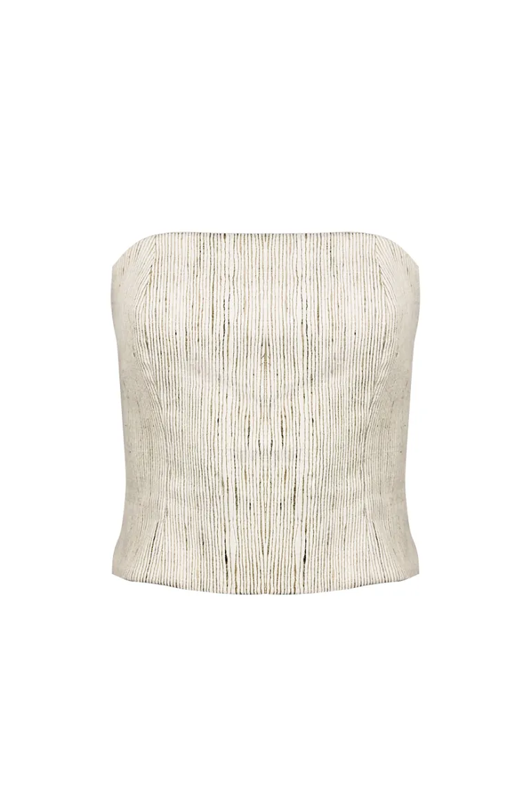 Tops<CULT MIA ANTILLA TOP Natural
