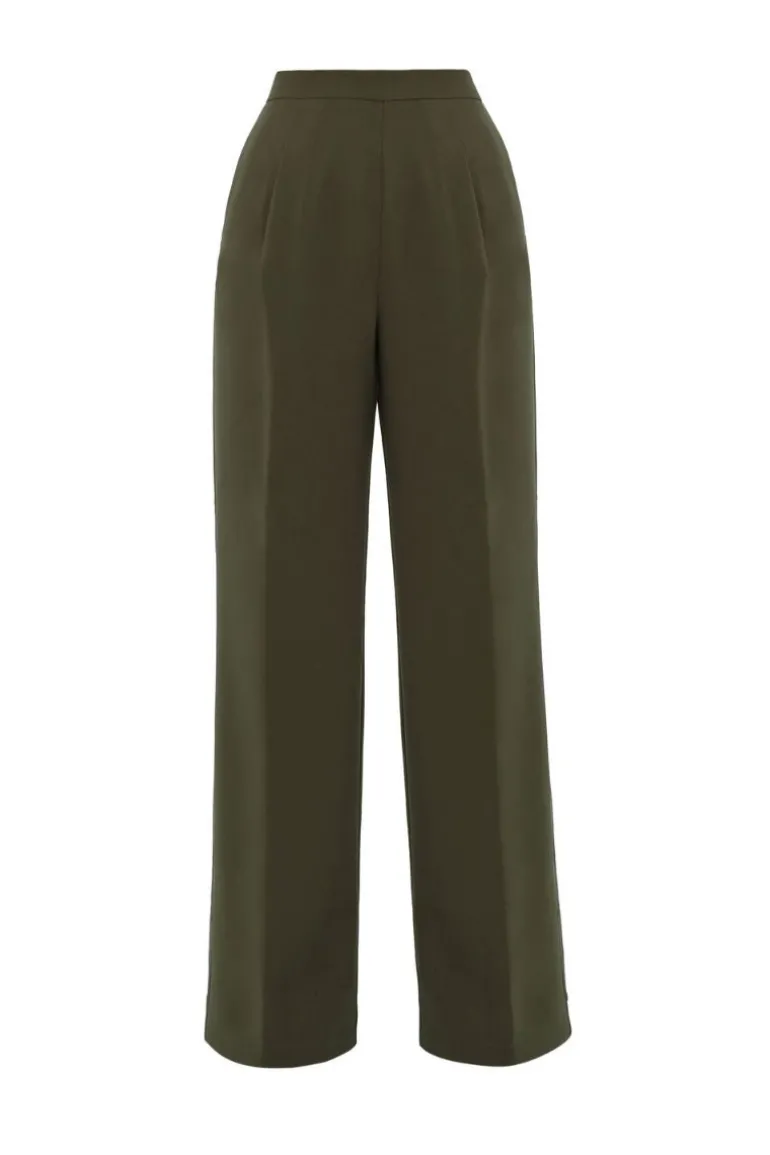 Pants<CULT MIA ATTA BOOTCUT PANTS IN OLIVE