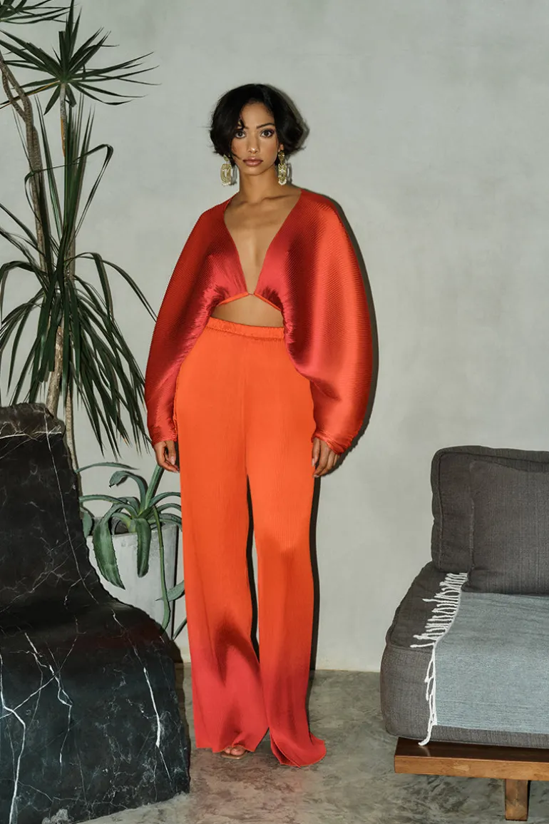 Pants<CULT MIA ATTI PLEATED PANTS