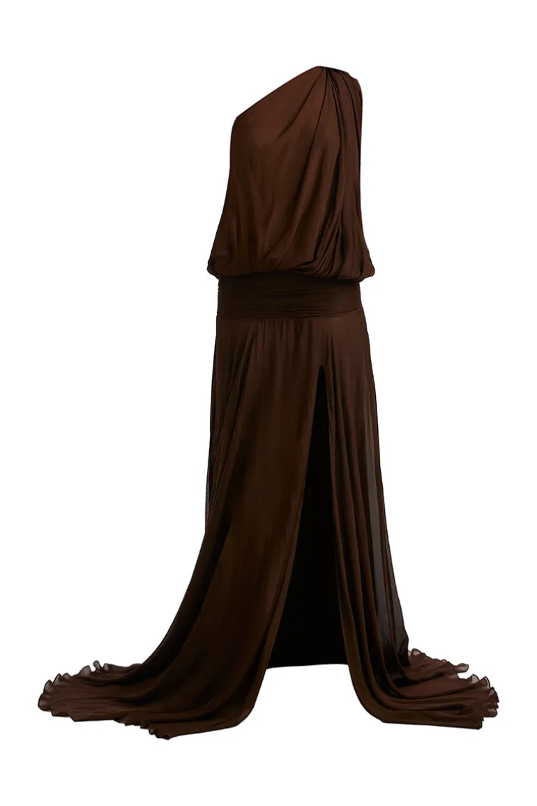 Dresses<CULT MIA AVA MAXI DRESS Chocolate Brown