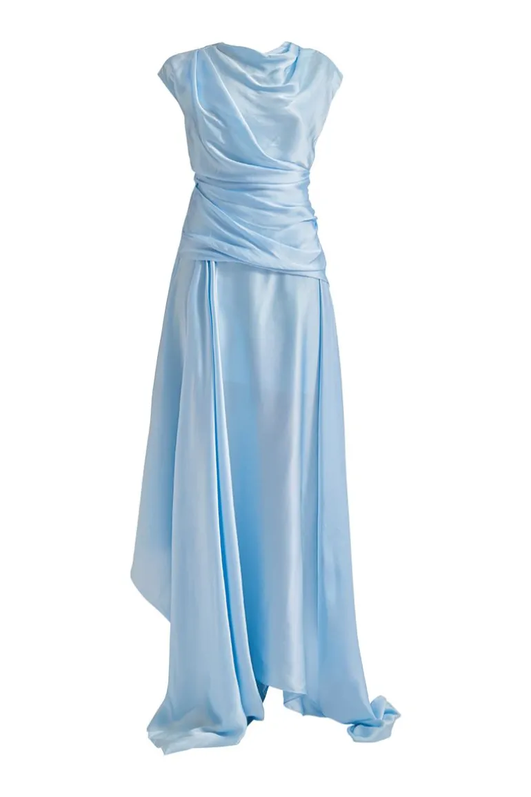 Dresses<CULT MIA AZURA MAXI DRESS Baby Blue
