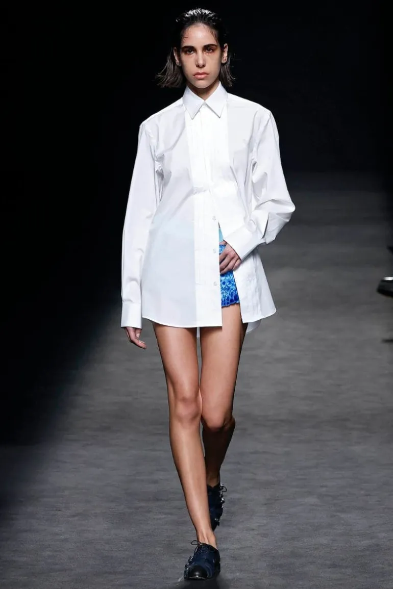 Tops<CULT MIA BABYLON POPLIN SHIRT SHIRT White