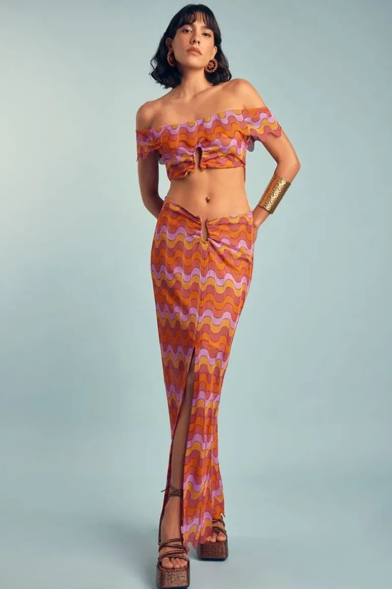 Dresses<CULT MIA BALIANA RETRO MAXI DRESS Print