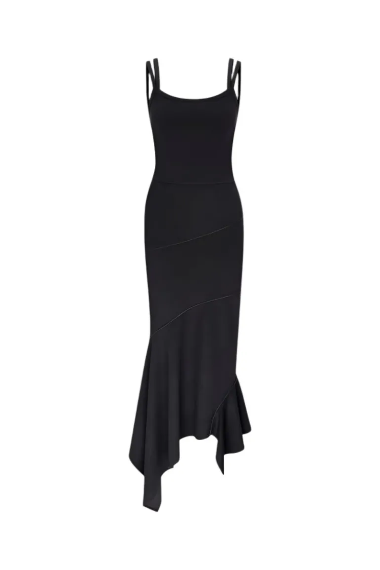 Dresses | Midi Dresses<CULT MIA BEATRIZ DRESS IN DARK GREY Black