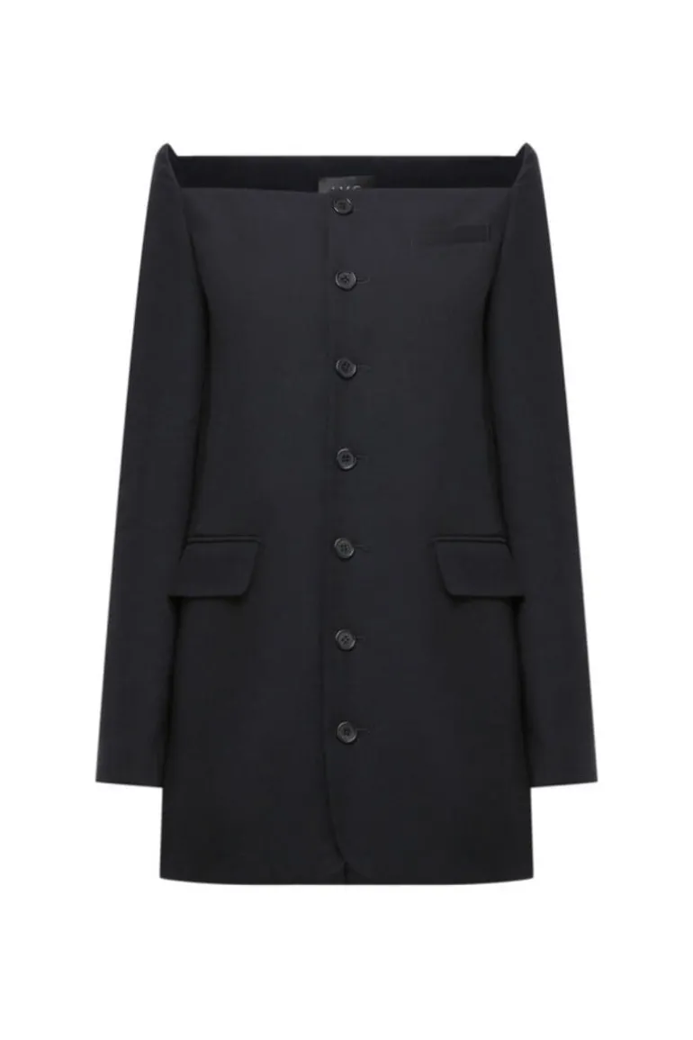 Dresses | Mini Dresses<CULT MIA BUTTON DOWN BLAZER MINI DRESS Black