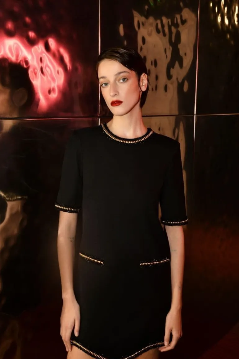 Dresses | Mini Dresses<CULT MIA BLACK COTTON MINI DRESS