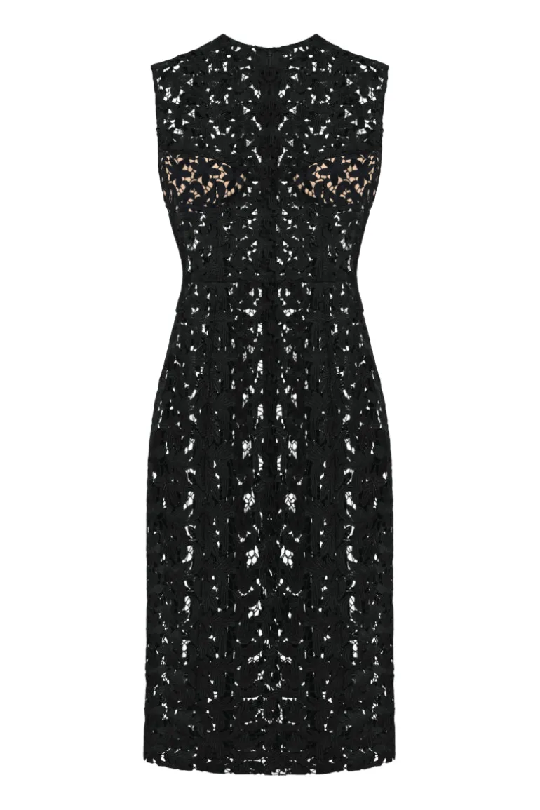 Dresses | Midi Dresses<CULT MIA FLORAL MIDI DRESS Black