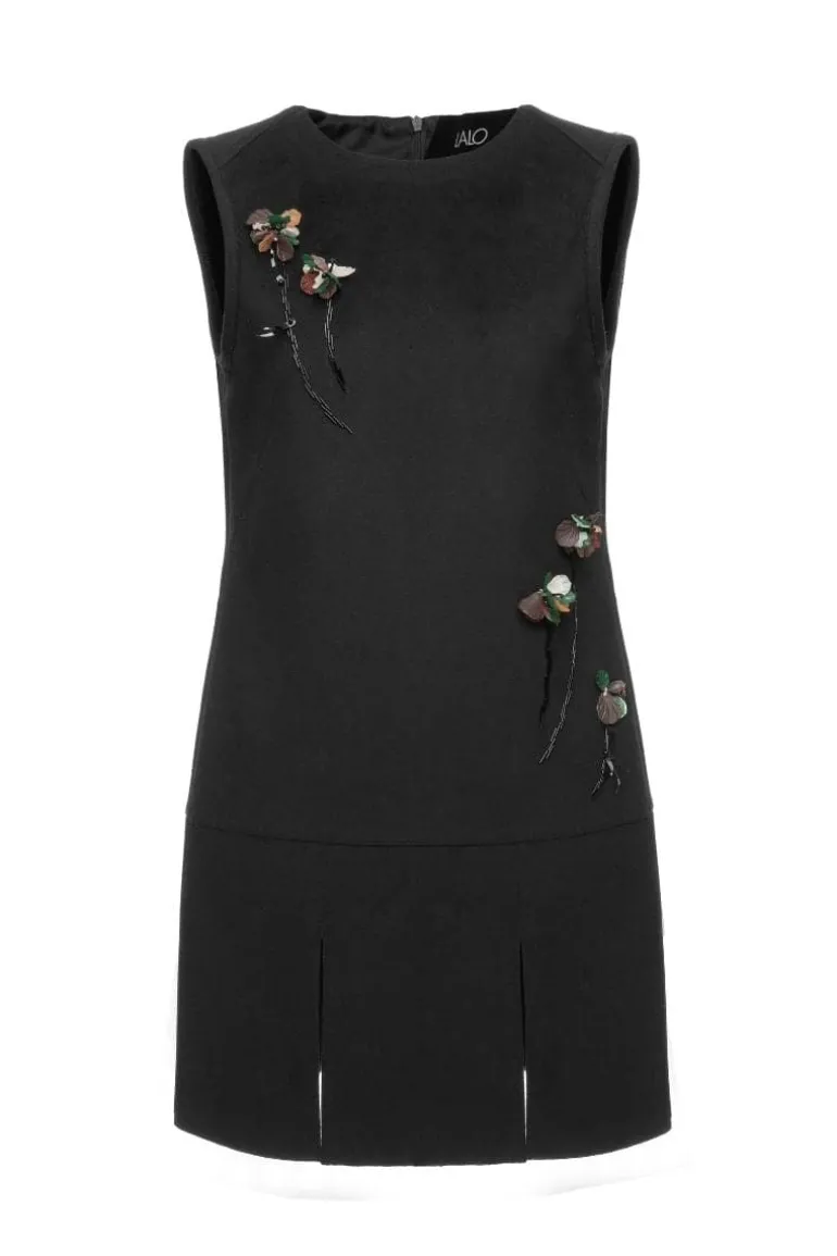 Dresses | Mini Dresses<CULT MIA FLORAL MINI DRESS Black