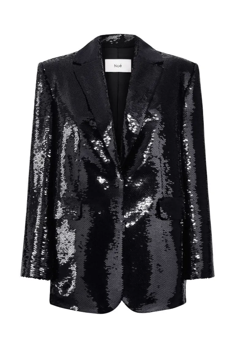 Blazers<CULT MIA JADE SEQUIN BLAZER Black