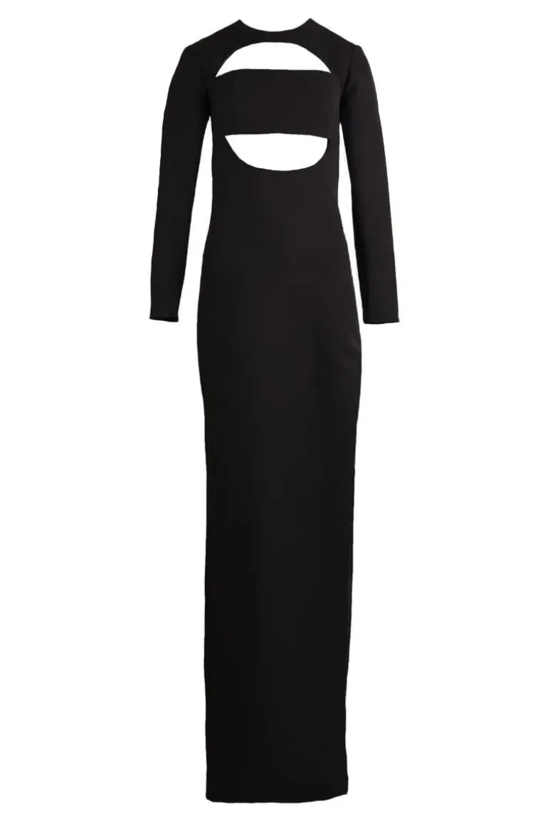 Dresses<CULT MIA MAXI GOWN Black