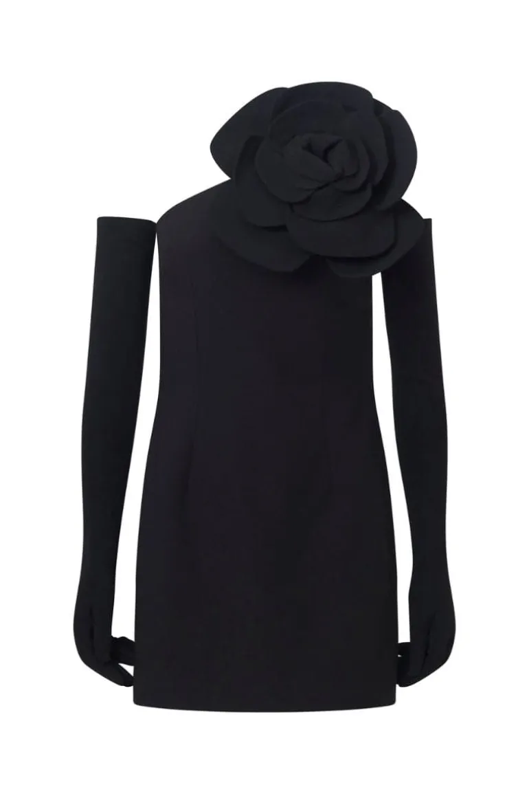 Dresses | Mini Dresses<CULT MIA MIRANDA MINI DRESS & GLOVES Black