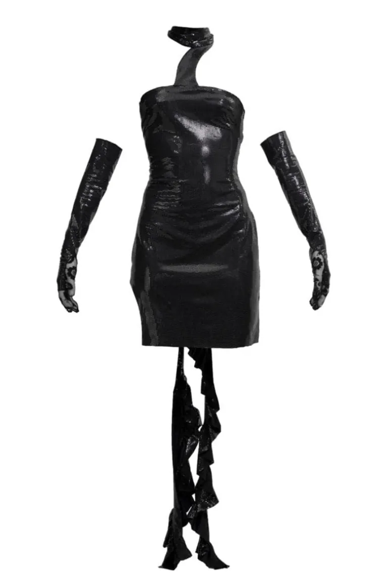 Dresses | Mini Dresses<CULT MIA SEQUIN MINI DRESS Black