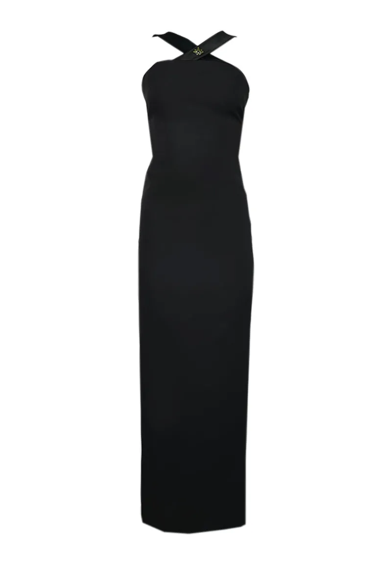 Dresses<CULT MIA STONE EMBELLISHED MAXI DRESS Black