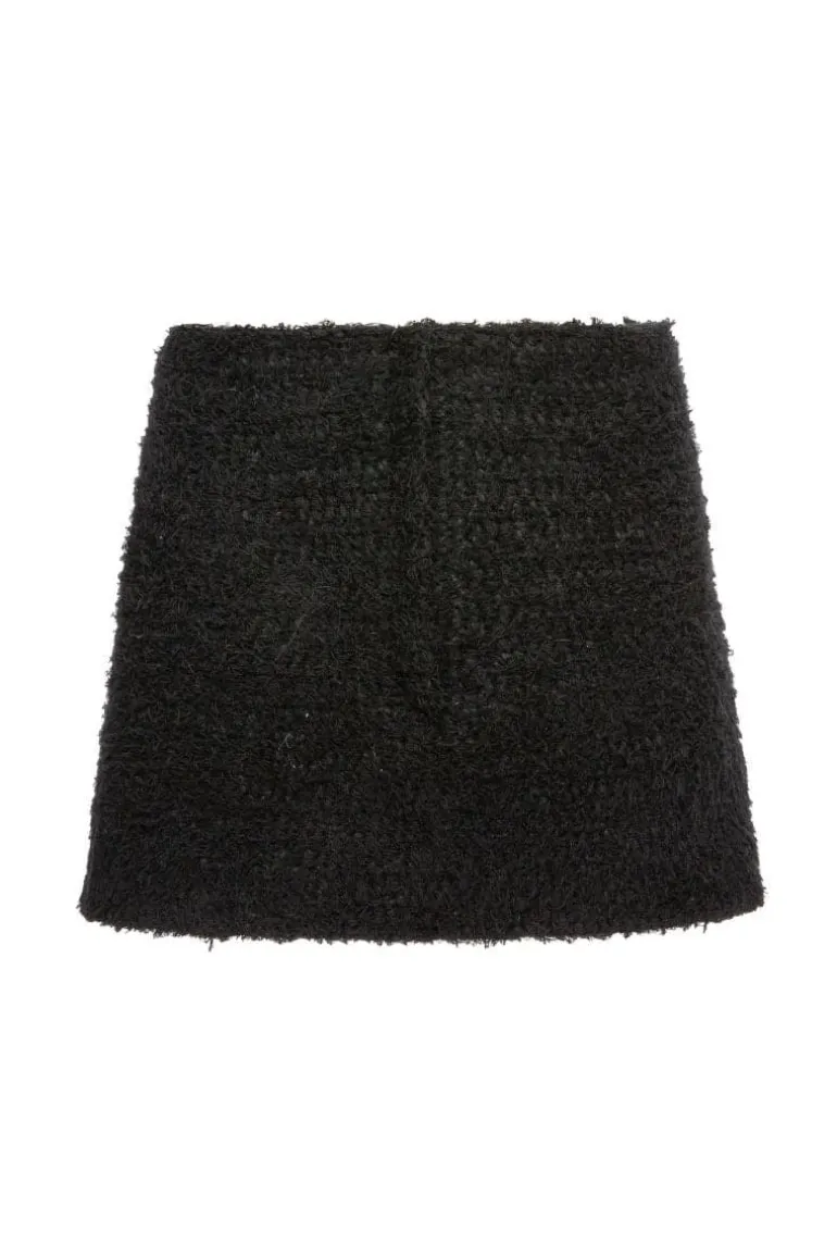 Skirts<CULT MIA BRIJY GREEN COLOR BLOCK MINI SKIRT Black/Green