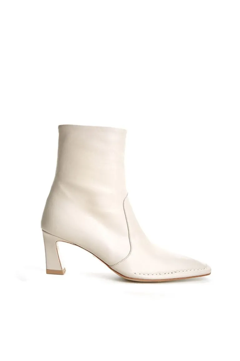 Boots<CULT MIA CALAIS OFF ANKLE BOOTS White