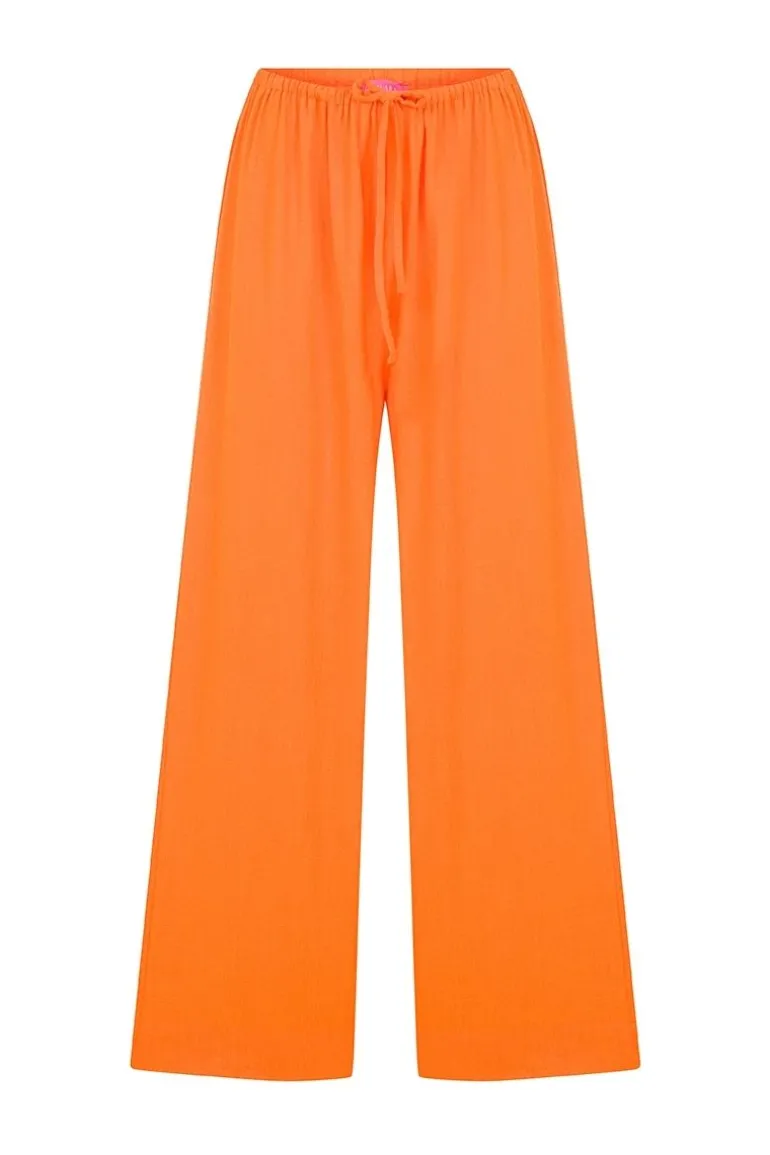 Pants<CULT MIA CAMELLIA LOOSE FIT PANTS Orange