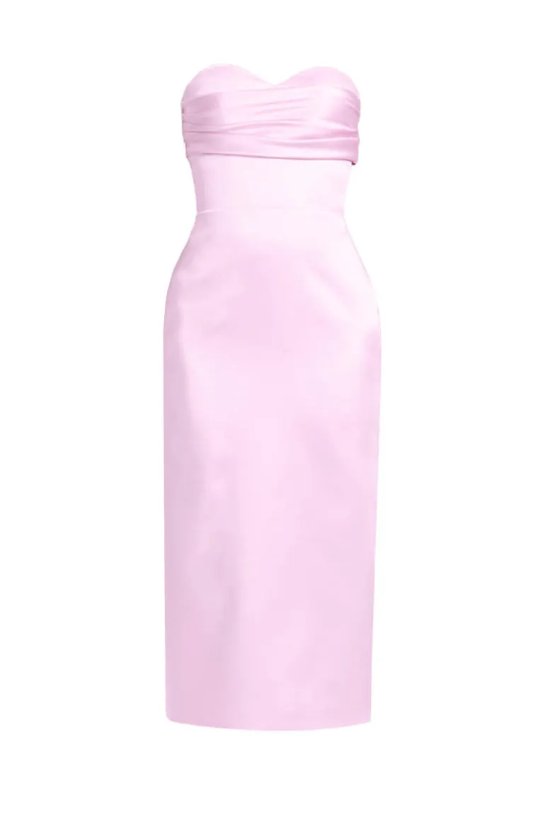 Dresses | Midi Dresses<CULT MIA CAMILLA SATIN MIDI DRESS Pink