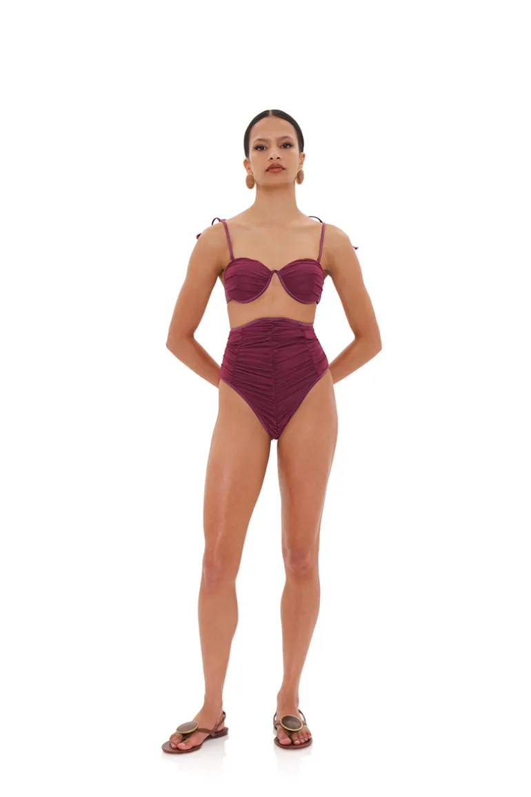 Swimwear<CULT MIA CAPA AMETHYST MESH BIKINI