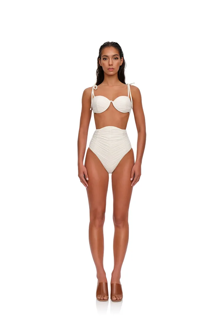 Swimwear<CULT MIA CAPA LIMESTONE MESH BIKINI