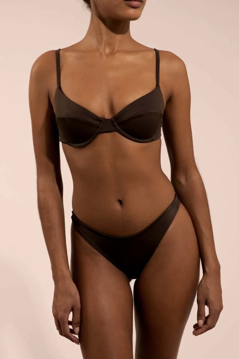 Swimwear<CULT MIA CAROL TOP IN Earth
