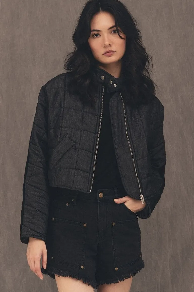 Jackets<CULT MIA CAROLINE DOYERS ST CROPPED DENIM JACKET Doyers St.