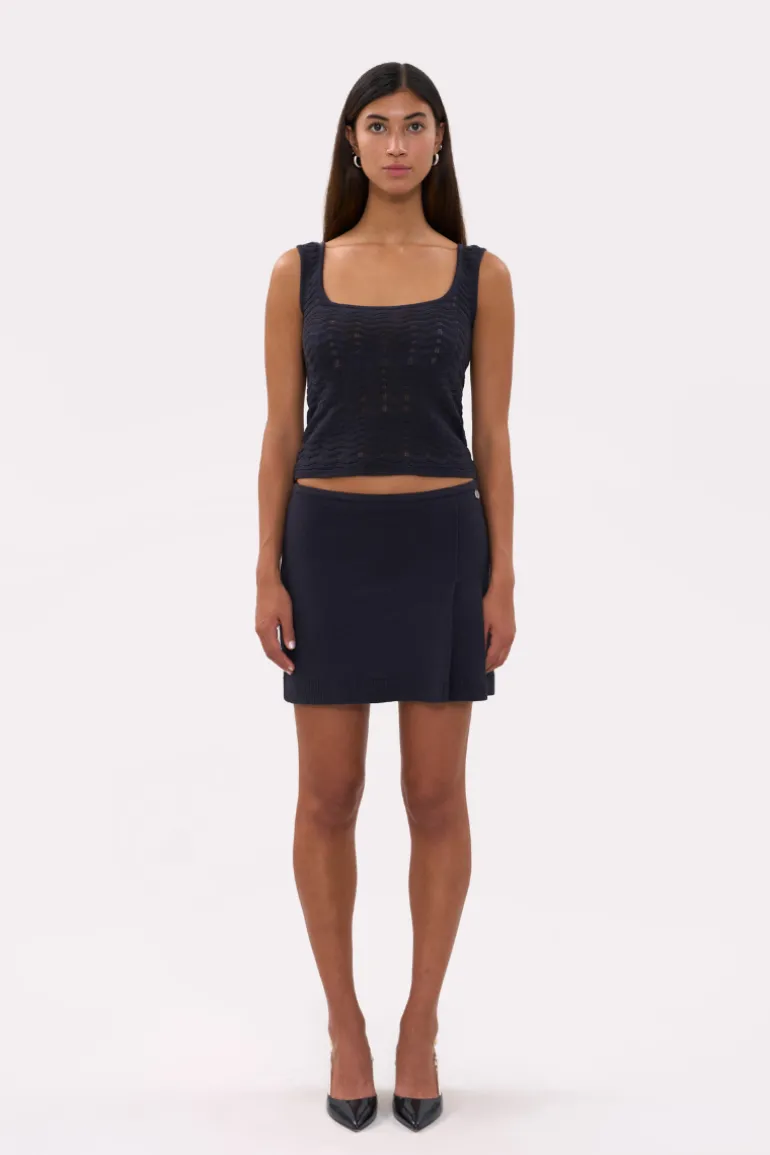Skirts<CULT MIA CENTIMOS SKIRT IN Charcoal