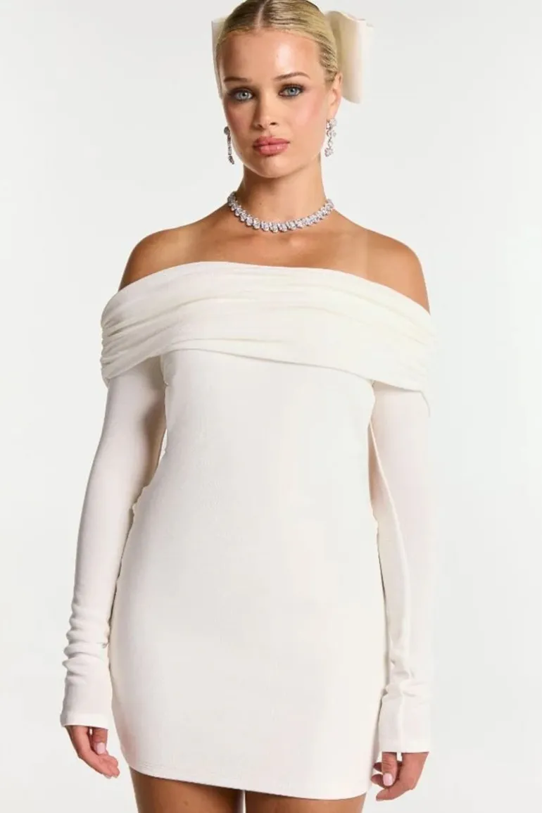 Dresses | Mini Dresses<CULT MIA CHANTEL DRESS White