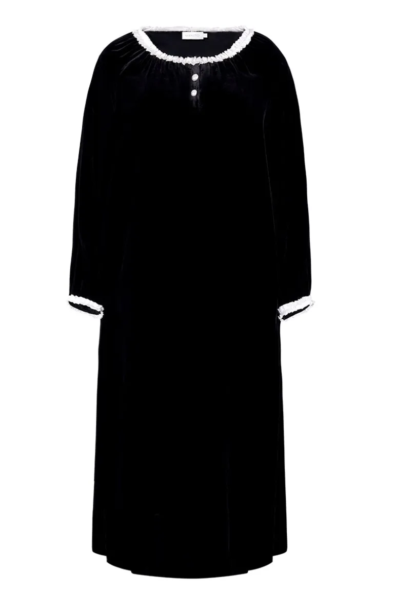 Dresses | Midi Dresses<CULT MIA CHARLOTTE VELVET MIDI DRESS IN Black