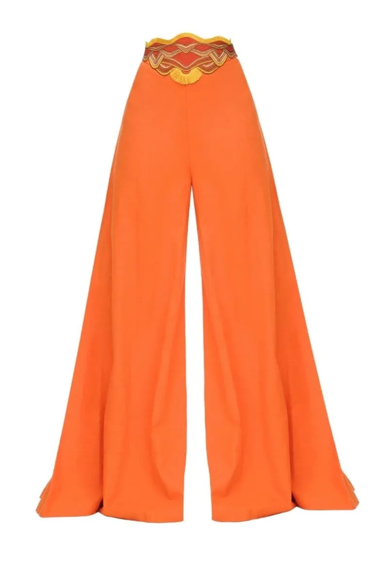 Pants<CULT MIA CLAY ILO HIGH-RISE PANTS