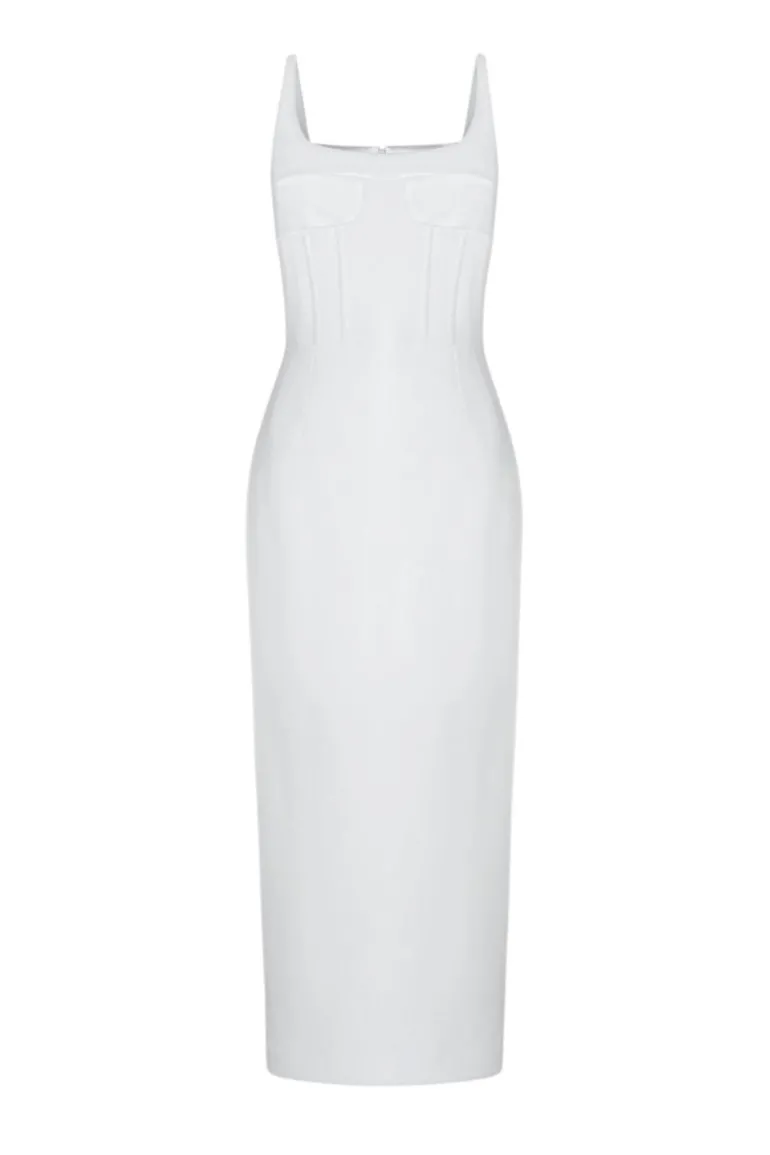 Dresses | Midi Dresses<CULT MIA CLOVELLY MIDI DRESS White
