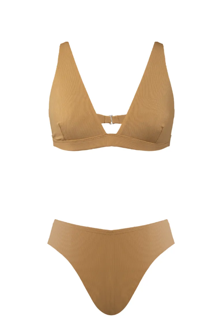 Swimwear<CULT MIA CONCORDIA AND SOFIA BIKINI Gold