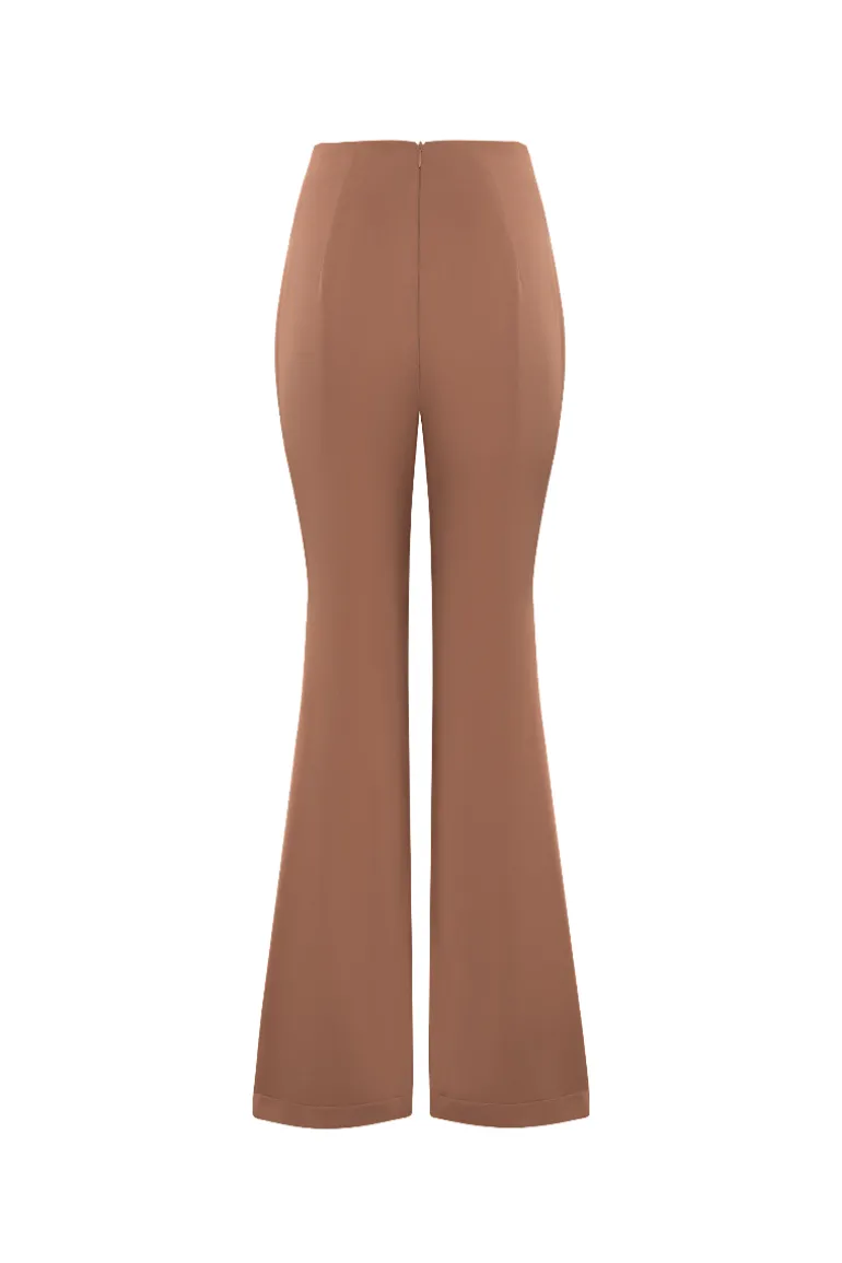 Outfit Sets<CULT MIA SILKY TOP AND PANTS SET Coral Orange