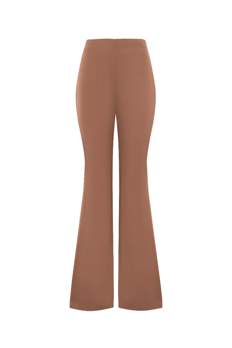 Outfit Sets<CULT MIA SILKY TOP AND PANTS SET Coral Orange