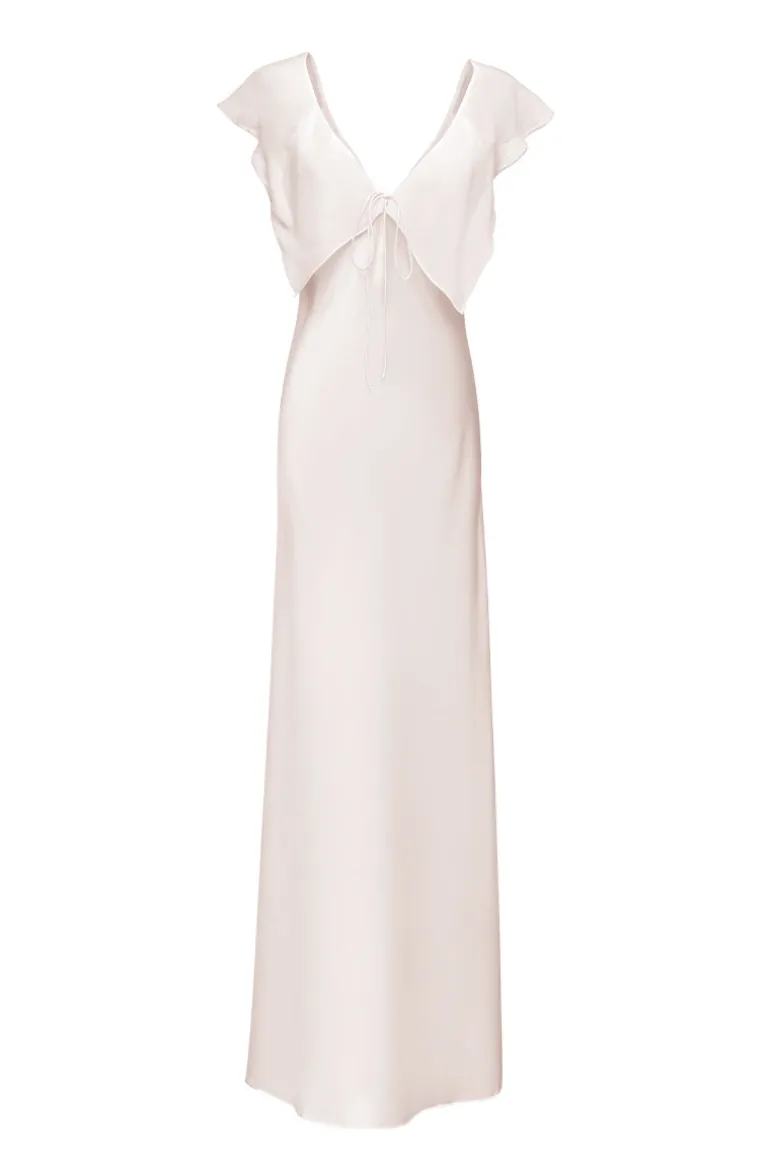 Dresses | Midi Dresses<CULT MIA CRETE SILK MIDI DRESS IN PINK Ballet Pink