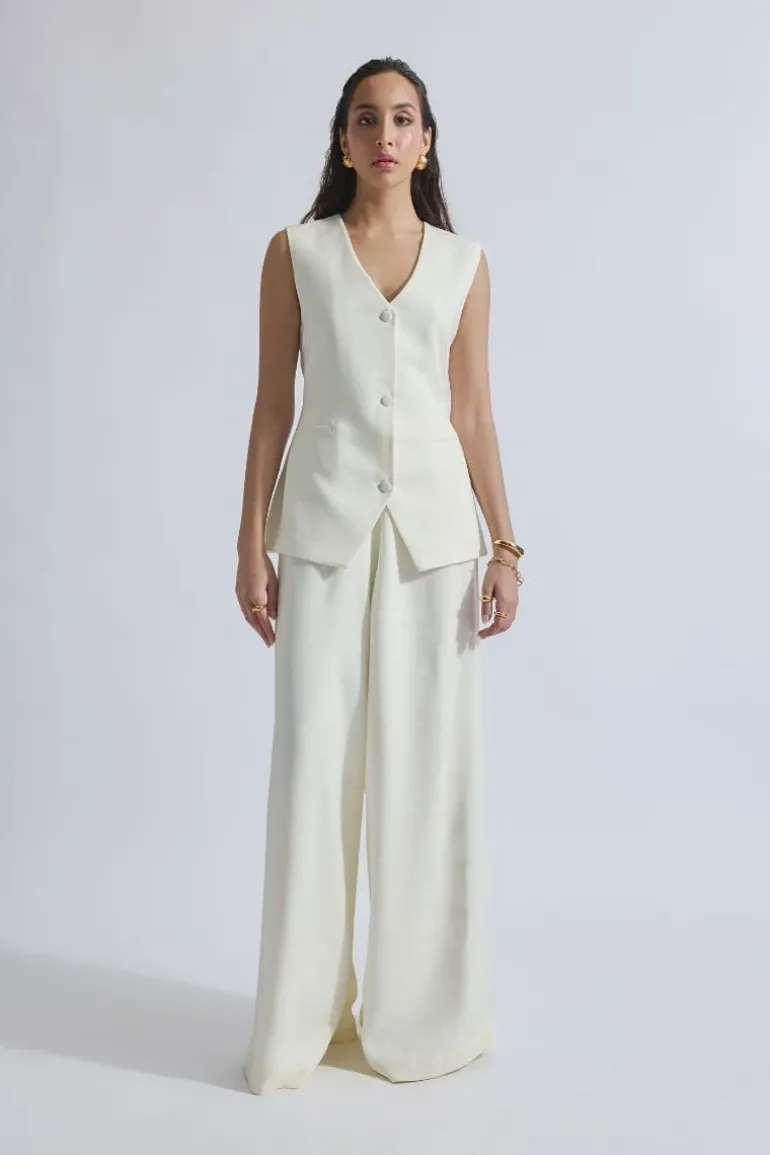 Outfit Sets<CULT MIA X DEME BY GABRIELLA ADALY SET Off White