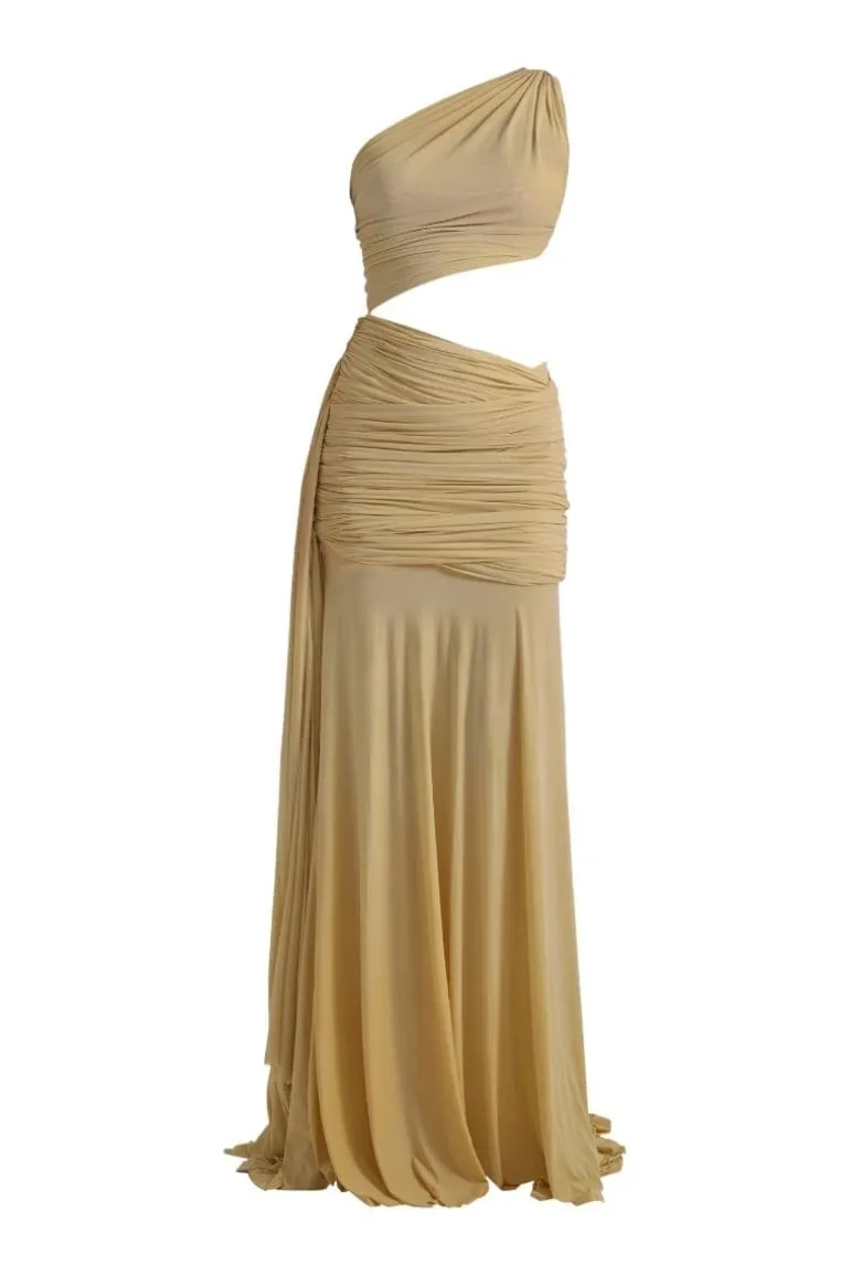 Dresses | Gowns<CULT MIA X DEME BY GABRIELLA NARCISA MAXI DRESS Classic Taupe