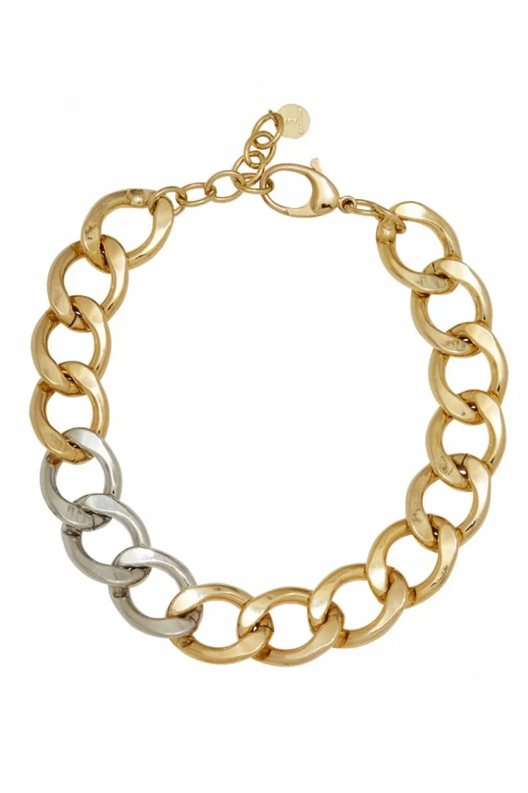 Necklaces<CULT MIA DIANA GOLD CHAIN NECKLACE Gold/Silver