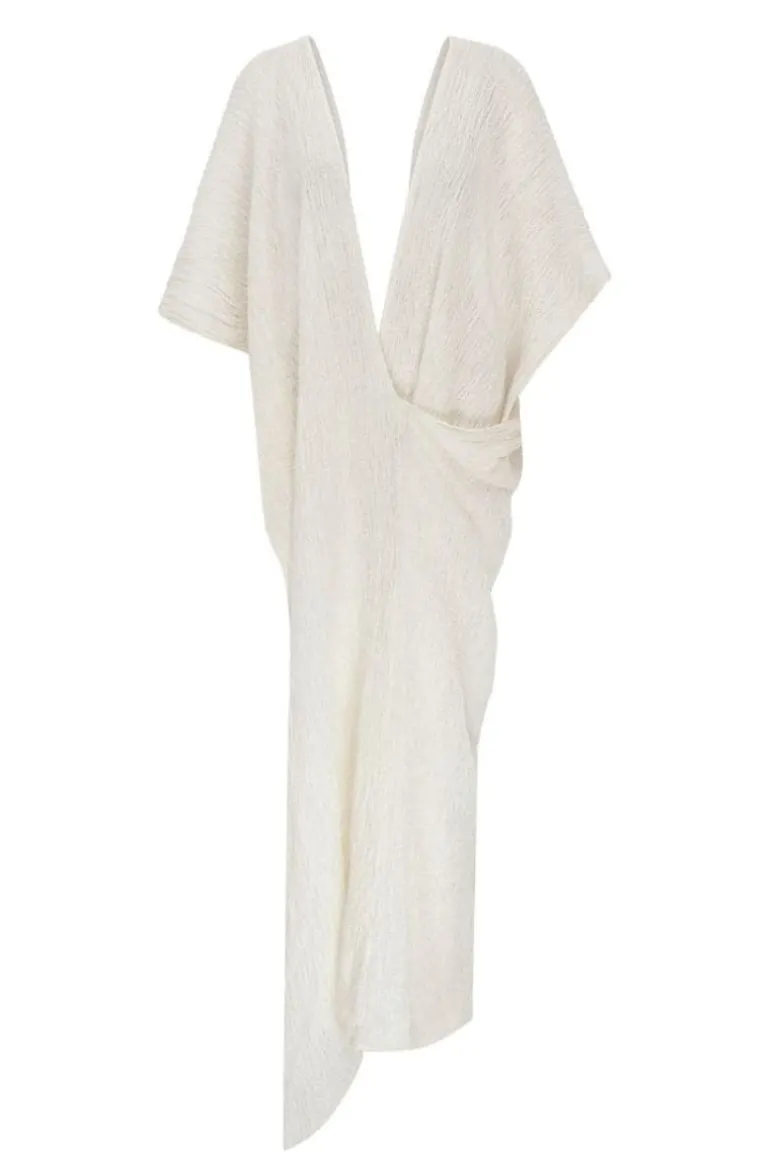 Swimwear<CULT MIA ECE KAFTAN Kaimak White