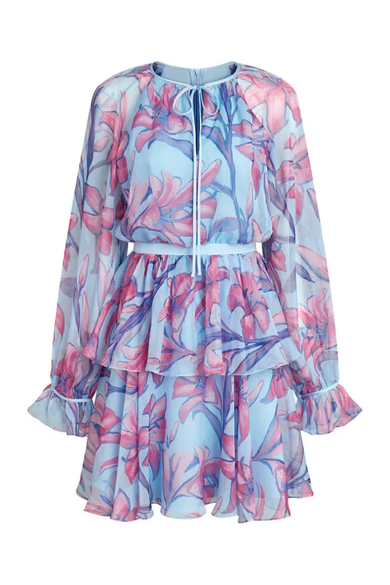 Dresses | Mini Dresses<CULT MIA EL CORAL LAYERED MINI DRESS Multicolor