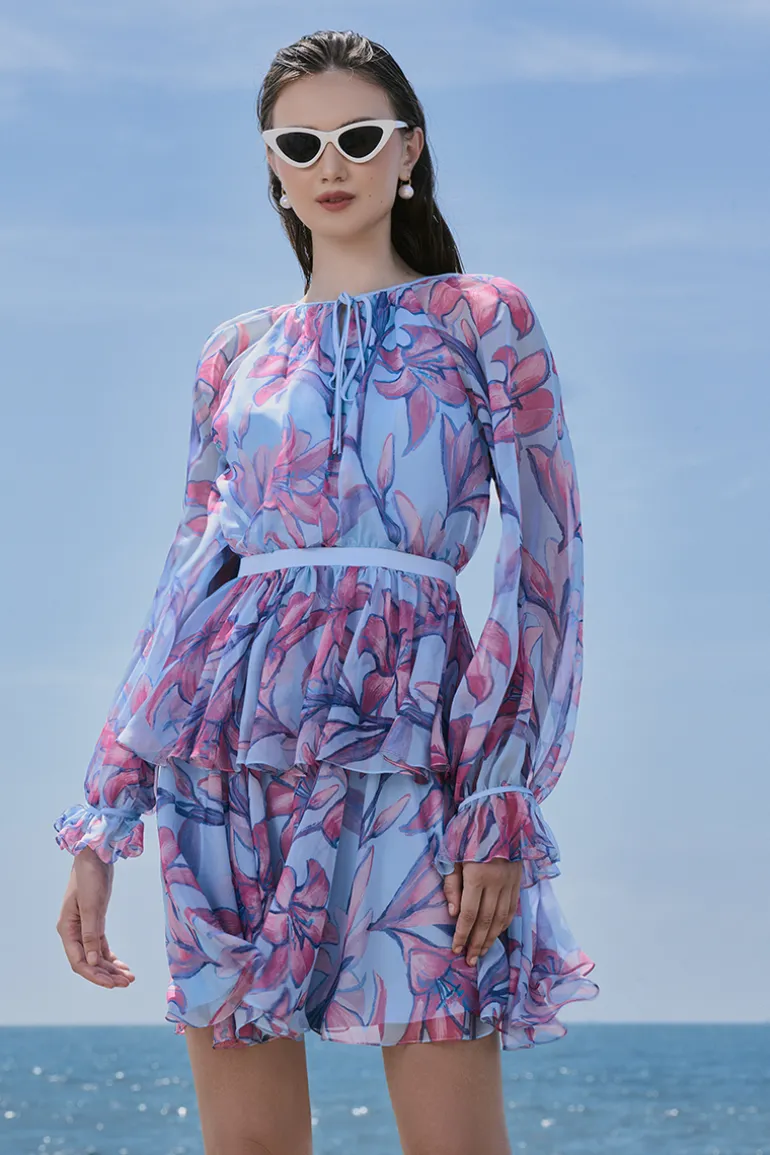 Dresses | Mini Dresses<CULT MIA EL CORAL LAYERED MINI DRESS Multicolor