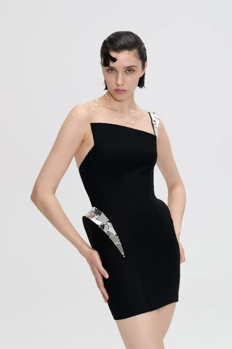 Dresses | Mini Dresses<CULT MIA ELECTRA DRESS Black