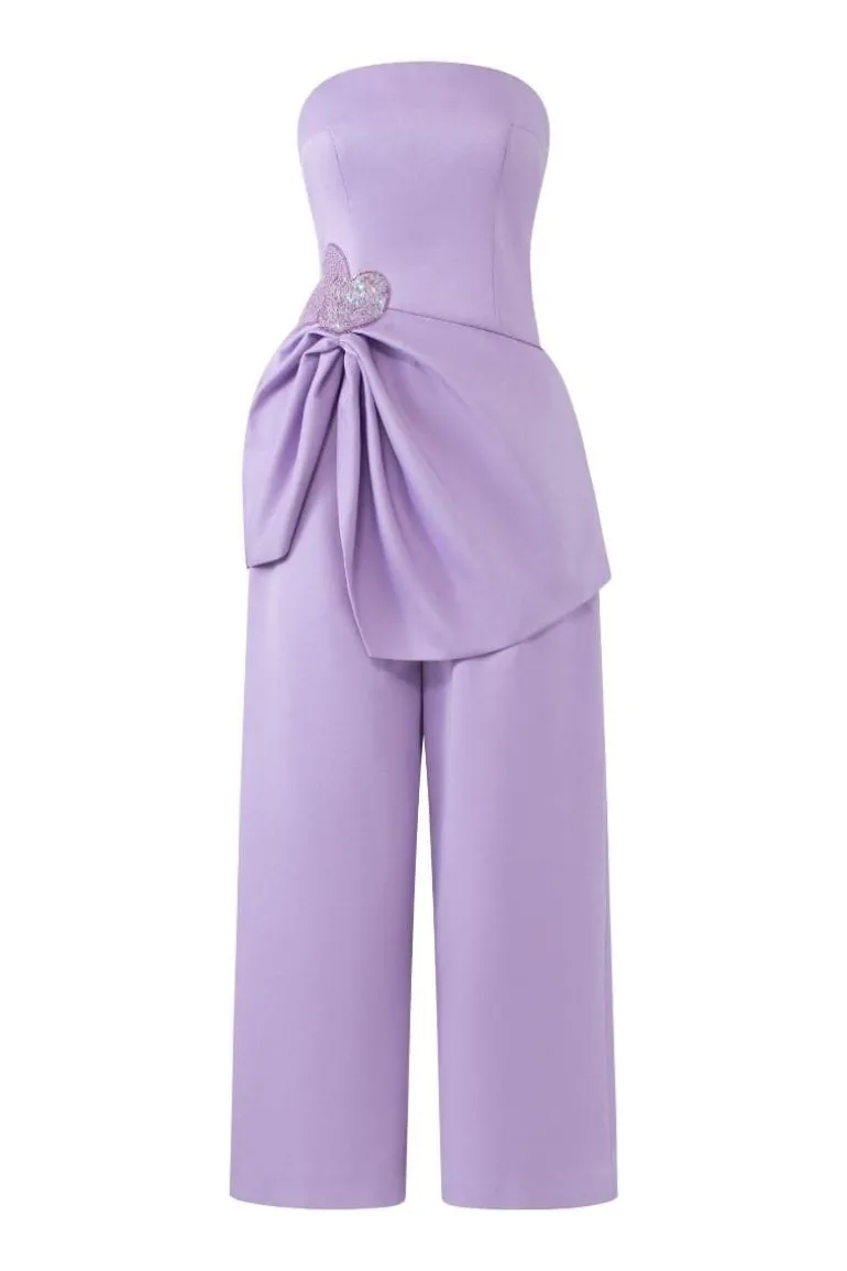 Outfit Sets<CULT MIA ESTELLE GATHERED TOP AND NOELLE PANTS SET Very Peri