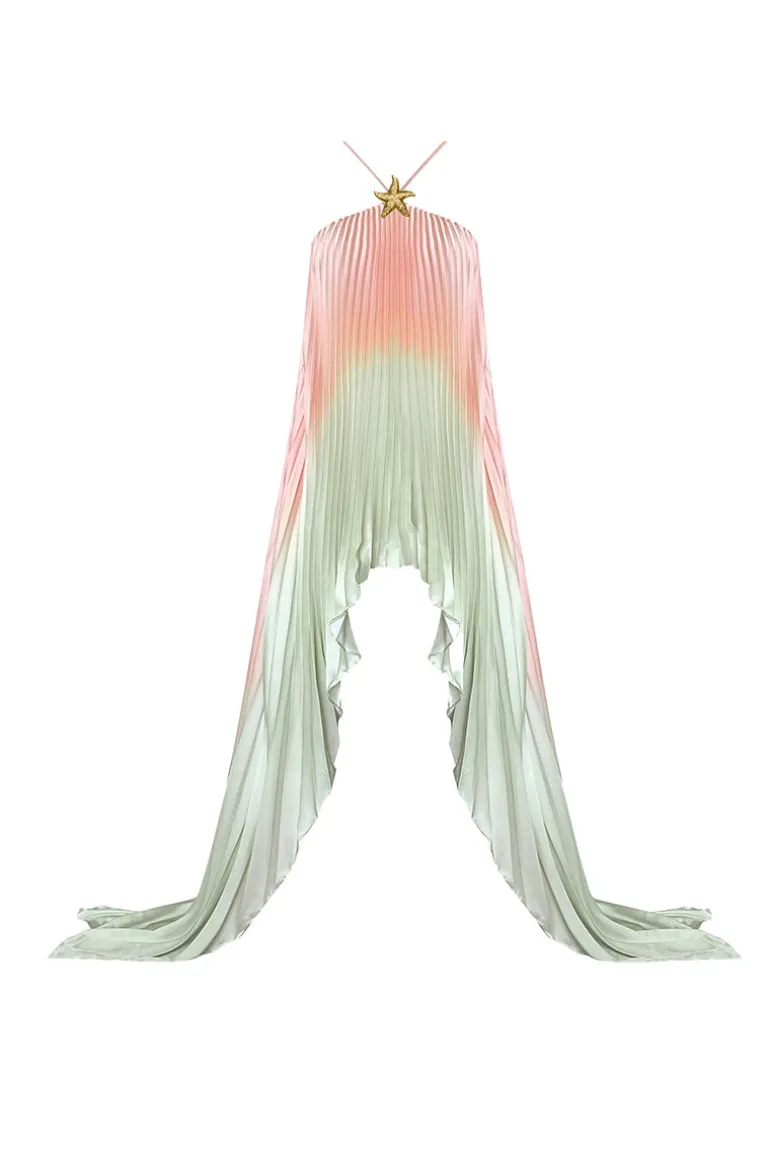 Dresses | Midi Dresses<CULT MIA ETOILE MINT WAVE DRESS Green & Pink