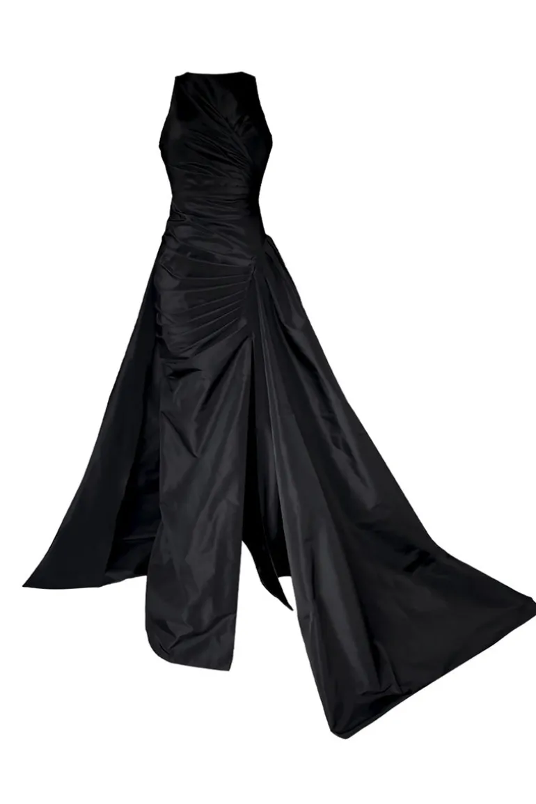 Dresses | Gowns<CULT MIA FELICITY TAFFETA GOWN Black