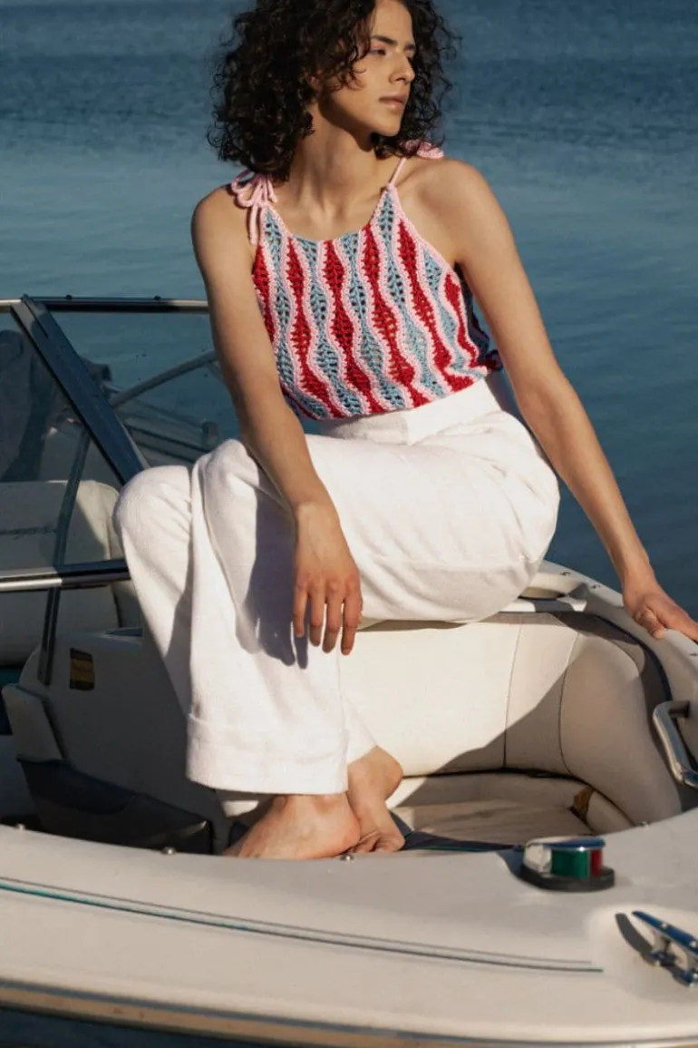 Tops<CULT MIA FERN KNITTED TOP Multicolor