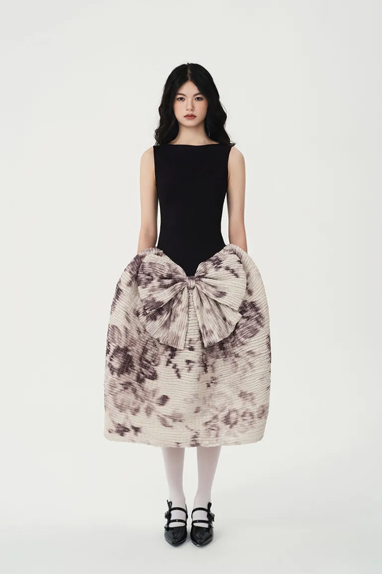 Dresses | Midi Dresses<CULT MIA FLORAL CARMILLA DRESS Black,Grey