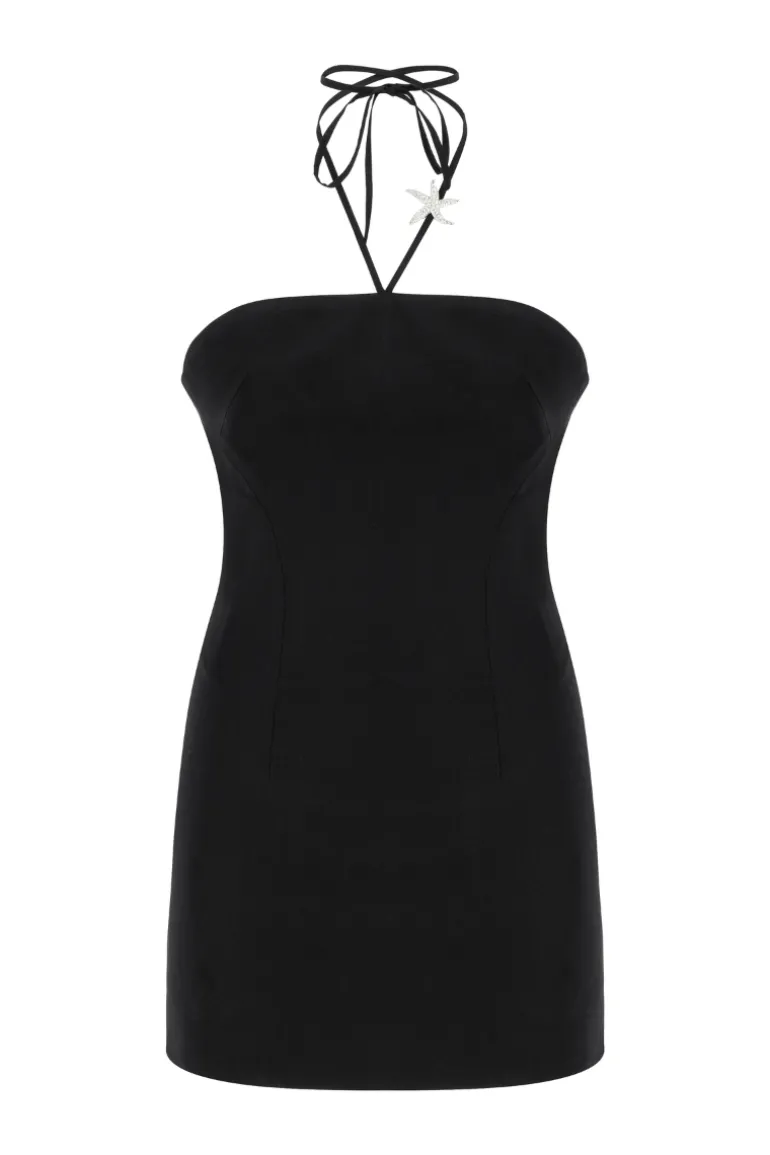Dresses | Mini Dresses<CULT MIA FLOW CREPE MINI DRESS Black