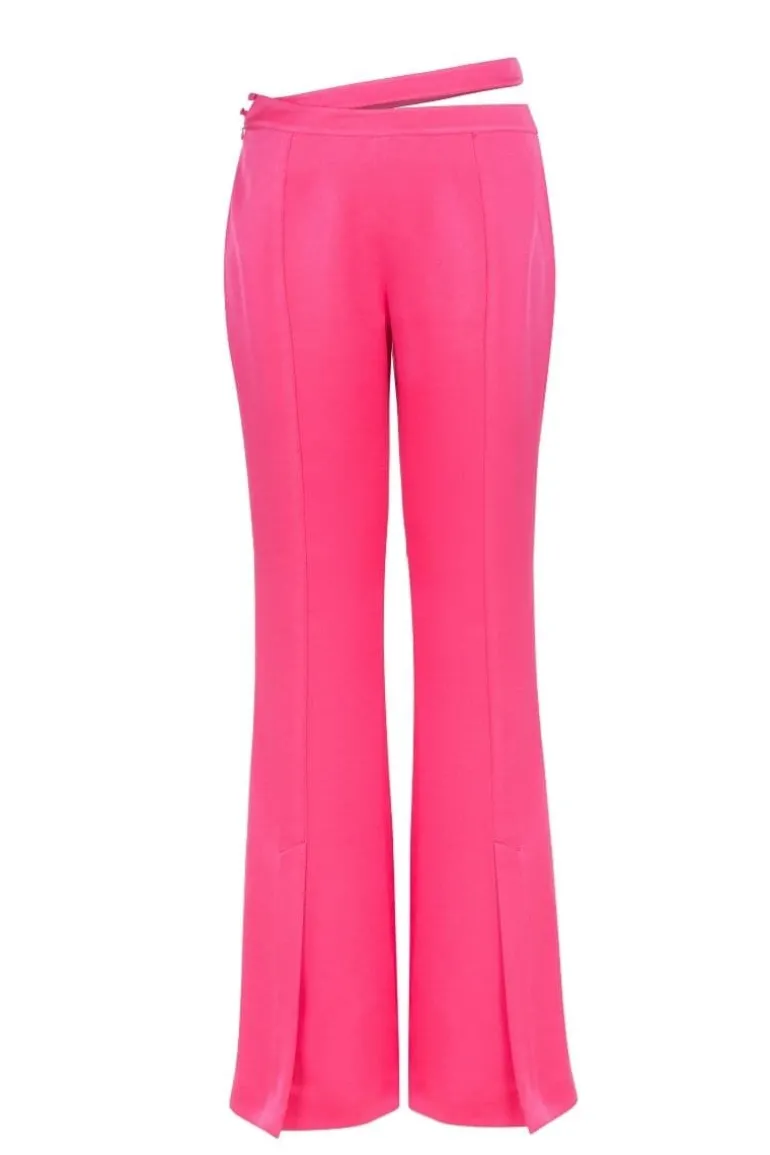 Pants<CULT MIA CUT-OUT PANTS Fuchsia